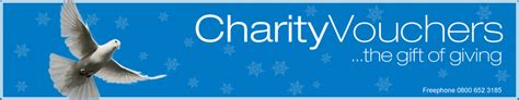 charity gift vouchers for christmas